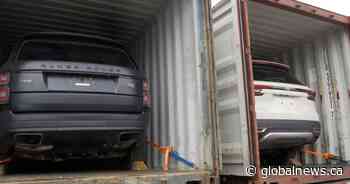369 stolen vehicles from Ontario worth $33M recovered, many at Port of Montreal