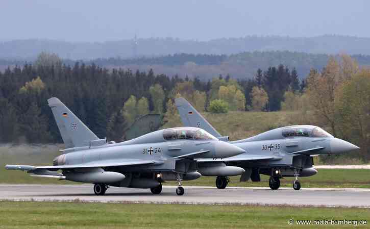 Eurofighter offenbar mit Drohne kollidiert