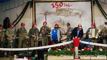 Mit schiefen Tönen und spaßigen Zeilen: So feierte die Feuerwehr Breitbrunn ihr Jubiläum