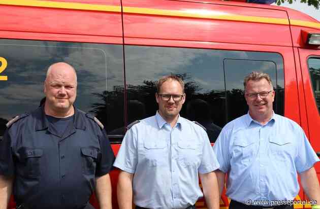 FFW Schiffdorf: Neuer zweiter Stellvertretender Gemeindebrandmeister für Schiffdorf: Christian Lührs neu im Führungstrio der Gemeindefeuerwehr