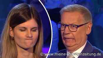 „Wer wird Millionär?“-Kandidatin stinksauer wegen Günther Jauch – Showmaster: „Hab’s nur gut gemeint“
