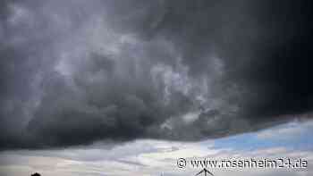 „Starkregen und Hagel“: Unwetterwarnung für Kreis Rosenheim, Traunstein und Mühldorf