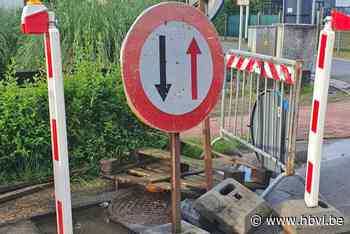 Gat in Jos Verlindenstraat raakt niet hersteld: “Het moet eerst een poos droog zijn”