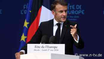 So ganz anders als Scholz: Macron beschwört in Dresden "unser Europa"