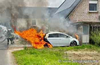 FFW Schwalmtal: Feuerwehr verhindert Übergreifen der Flammen