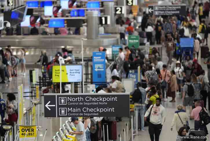 Friday's preholiday travel breaks the record for the most airline travelers screened at US airports