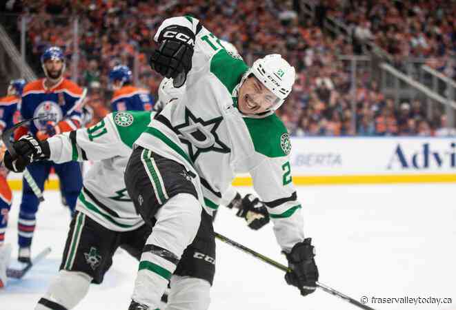 Robertson powers Stars over Oilers for 2-1 lead in Western Conference final