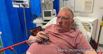 Grandad thanks Newcastle 'local heroes' who helped him during train ride health scare