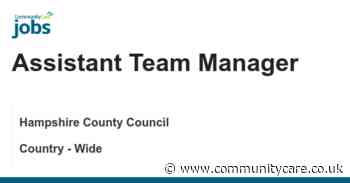 Assistant Team Manager