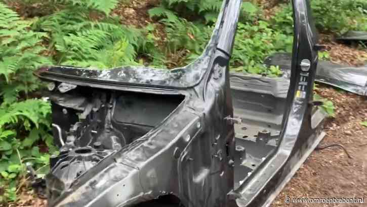 BMW gedumpt in het bos: 'De aanbieding van de week, doe een bod'