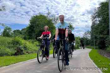 Nieuw fietspad doorkruist provinciaal domein
