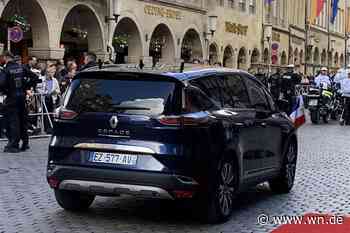 Friedenspreis: Emmanuel Macron fährt Renault