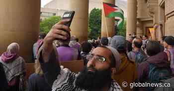 U of T seeks court injunction to clear encampment as protesters stay put