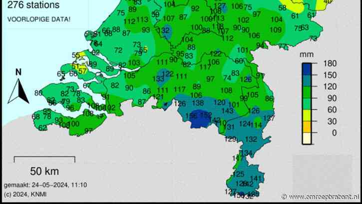 Het natste gebied van Nederland is hier in onze provincie: 'Pure pech'