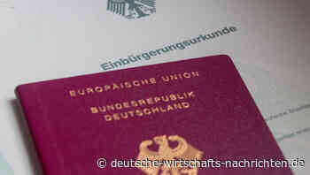 Größte Zahl an Einbürgerungen seit der Jahrtausendwende