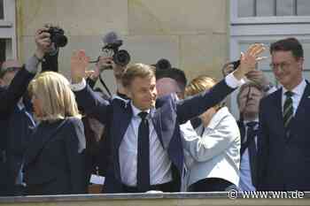 Friedenspreis: Macron wirbt für mehr Optimismus und Tatendrang in Europa