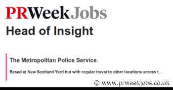 The Metropolitan Police Service: Head of Insight