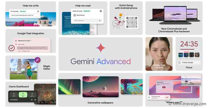 Chromebook Plus laptops are getting Google Gemini
