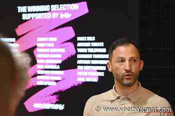 Tedesco moest zijn plan al bijstellen, want eigenlijk wou hij geen 25 spelers: "Er is nog één groot vraagteken"