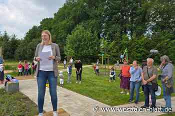Neuer Spielplatz in der Niehaus-Siedlung in Steinhagen ist eröffnet