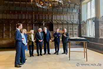 Macrons Staunen im Friedenssaal: Auf Emotion folgt Ehrfurcht