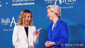 Rechte Ränkespiele in der EU: Le Pen flirtet mit Meloni, von der Leyen aber auch