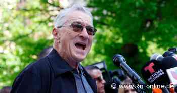 Donald Trump: Der „Pate“ Robert De Niro kommt zum Schweigegeld-Prozess – Plädoyers gehalten