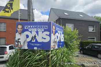 Nu Tom Van Grieken beklad met hakenkruisen