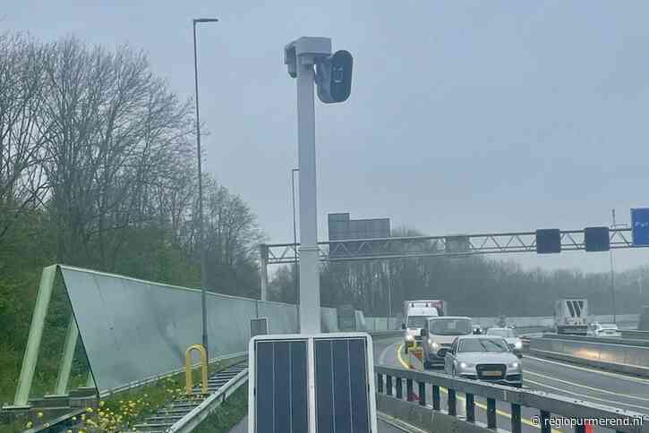 Flexflitser bij werkzaamheden A7 Purmerend goed voor 250 bekeuringen per dag in april