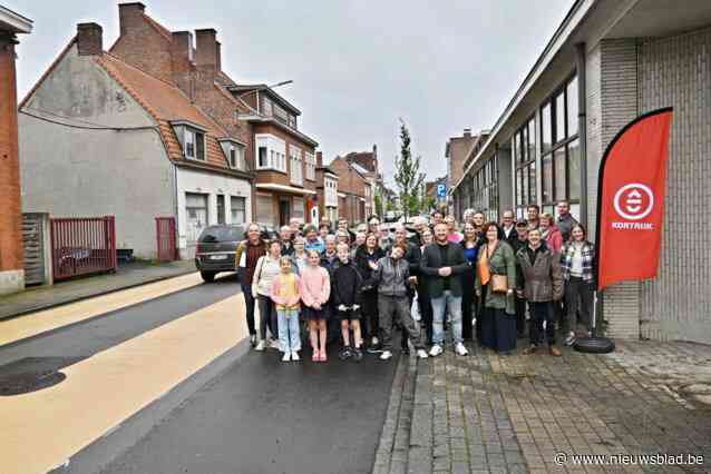 Feestelijke opening Rekkemsestraat