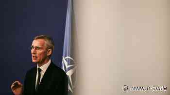 Waffenlieferungen an Ukraine: Stoltenberg fordert Aufhebung von Restriktionen