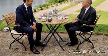 Wenn Olaf Scholz emotional wird - und Emmanuel Macron eine Landkarte hochhält