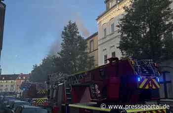FW-GE: Kellerbrand in Gelsenkirchen, Schalke-Nord