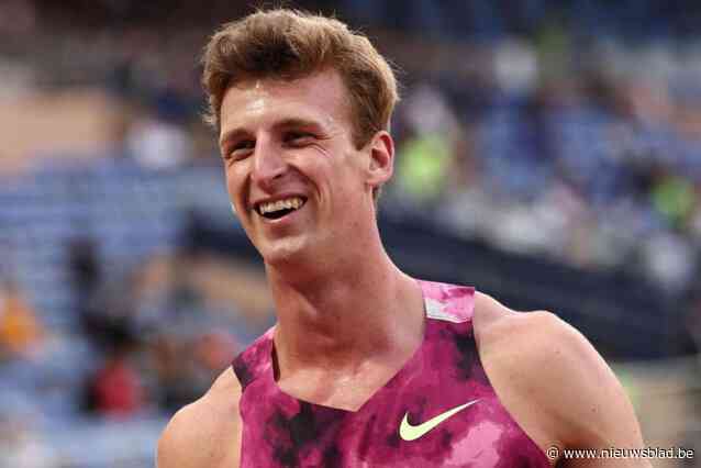 Alexander Doom nadert tot op één honderdste van BR van Jonathan Borlée