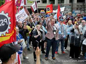 Union holds rally as Non-Public Funds strike hits 135-day mark