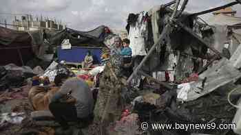 Israeli strikes kill at least 37 Palestinians, most in tents, near Gaza's Rafah as offensive expands