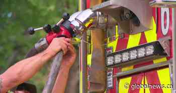 Firefighters receive special training to combat wildfires near urban communities