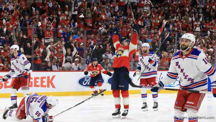 Panthers beat Rangers 3-2 in OT of Game 4 of East final