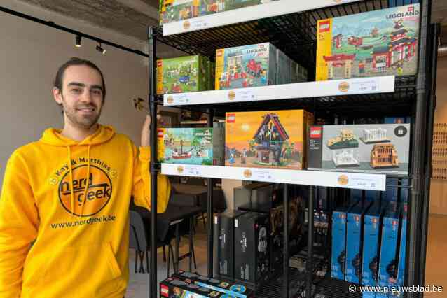 “1,2 miljoen Legoblokjes van 15.000 verschillende soorten”: nieuwe speelgoedwinkel Nerdgeek opent zijn deuren