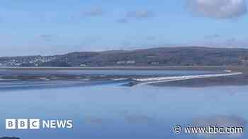 Dozens cut off by tide at Morecambe Bay over weekend