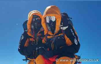 Father and son duo from Wirral reach the top of Mount Everest