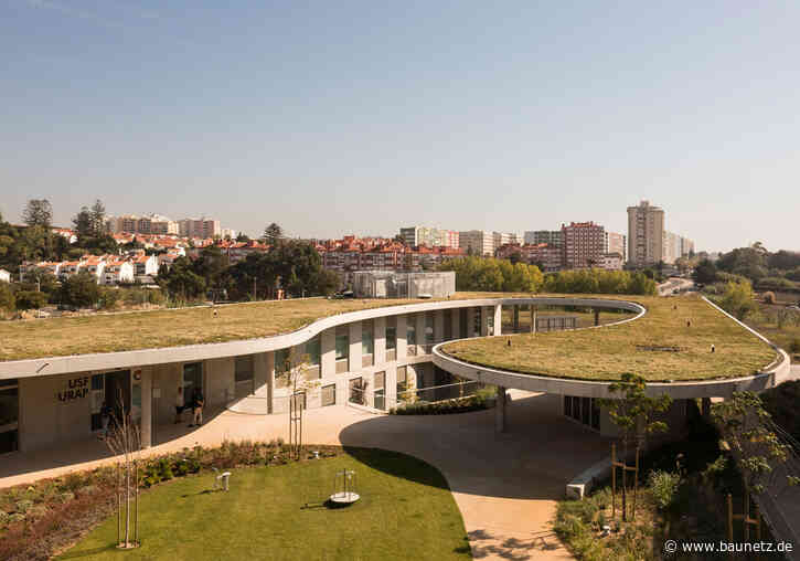 Versorgung für die Nachbarschaft
 - Gesundheitszentrum bei Lissabon von Simao Botelho, Studio-J und DUOMA