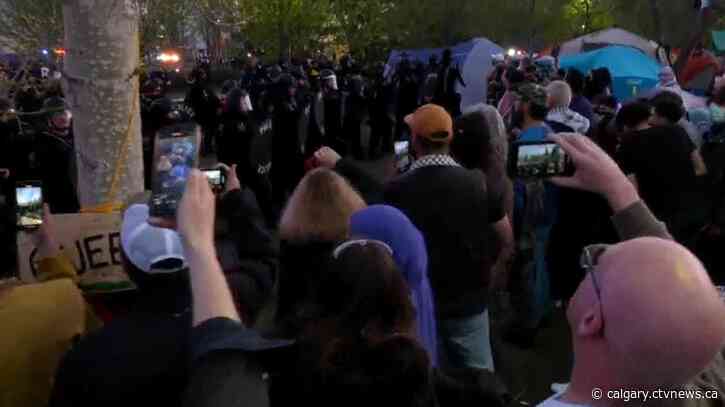 Police commission report outlines response to UCalgary's pro-Palestinian protest