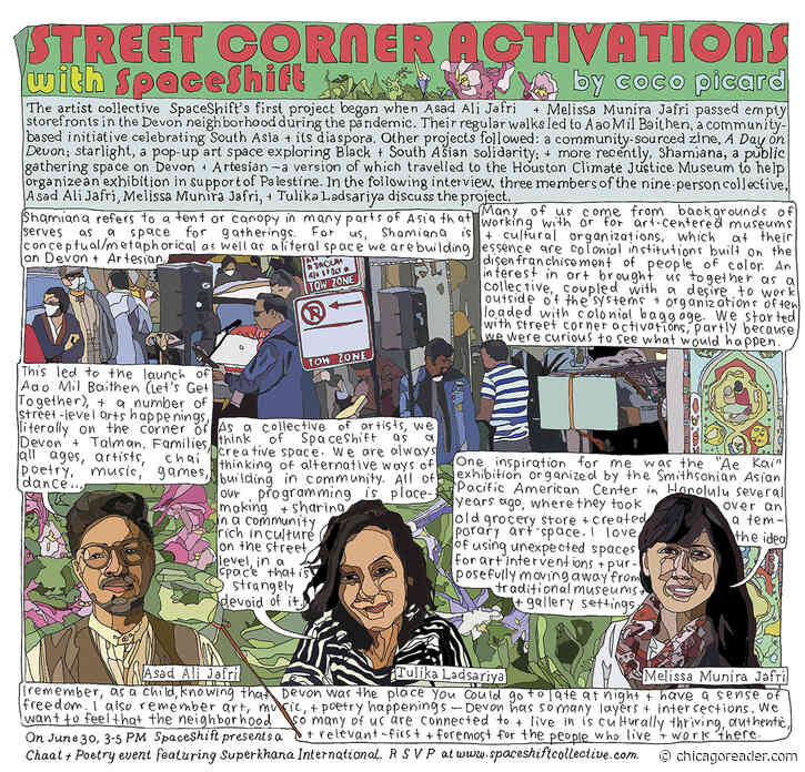 Street corner activations with SpaceShift