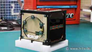 Für weniger Metallschrott: Japanische Forscher zimmern ersten Holz-Satelliten