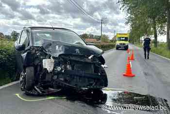 Vrouw (69) uit wagen geslingerd na klap tegen boom: slachtoffer met helikopter naar ziekenhuis gebracht