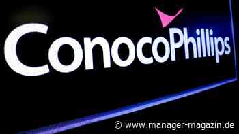 Ölkonzern ConocoPhilips schluckt Rivalen Marathon für 22 Milliarden Dollar