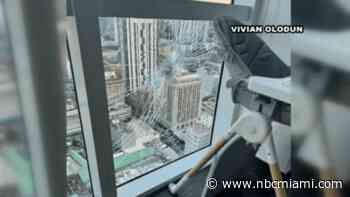 ‘Would have killed her': Mom says gunfire hit high-rise Miami condo near daughter's high chair