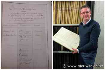 Gemeentearchief van Emelgem dat na 65 jaar terug is levert al meteen merkwaardige items op: “Petitie voor afschaffing slavernij”