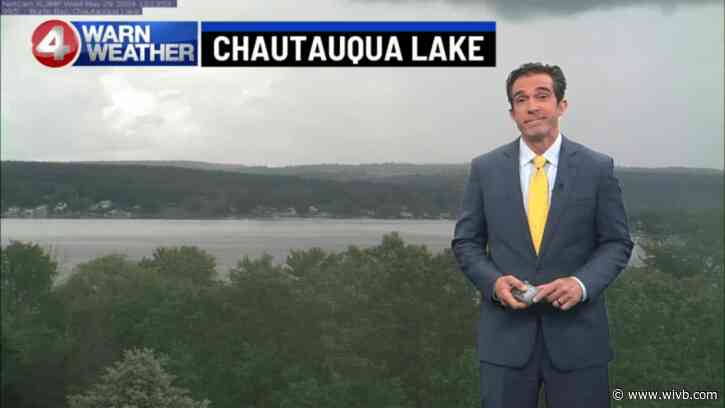 Some storm chances today, mainly south